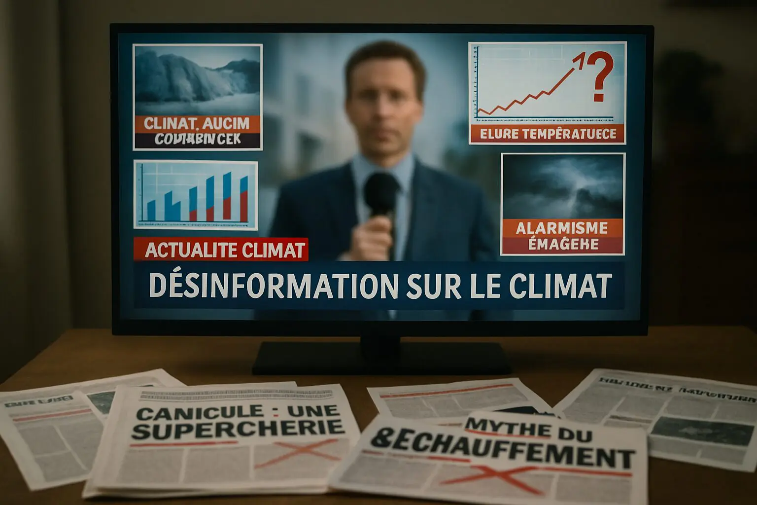 découvrez comment la désinformation sur le climat se propage à travers certains médias audiovisuels français. ce phénomène soulève des questions cruciales sur la vérité scientifique et les responsabilités des journalistes face aux enjeux environnementaux.
