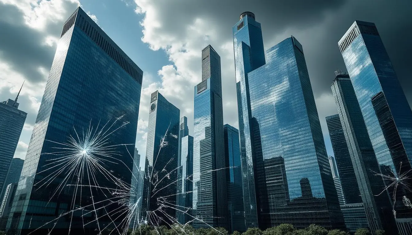 découvrez les enjeux et défis auxquels fait face la défense, le célèbre quartier d'affaires de paris, souvent décrit comme un empire de verre, face aux risques potentiels d'effondrement économique et architectural.